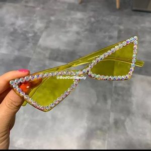 Yellow “RiRi” sunglasses